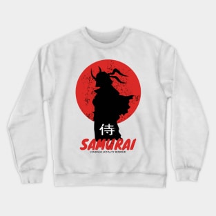 Samurai Courage Loyalty Honour Crewneck Sweatshirt